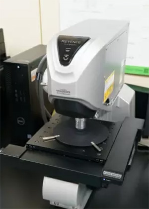 形状解析レーザー顕微鏡　VK-X150（キーエンス社）